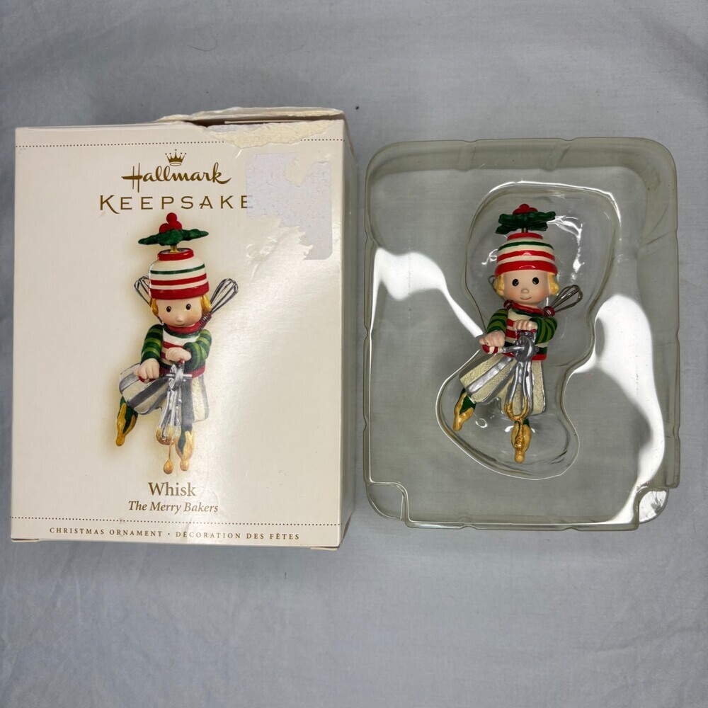 HALLMARK Keepsake Whisk The Merry Bakers Ornament 2006 Christmas Holiday Tree